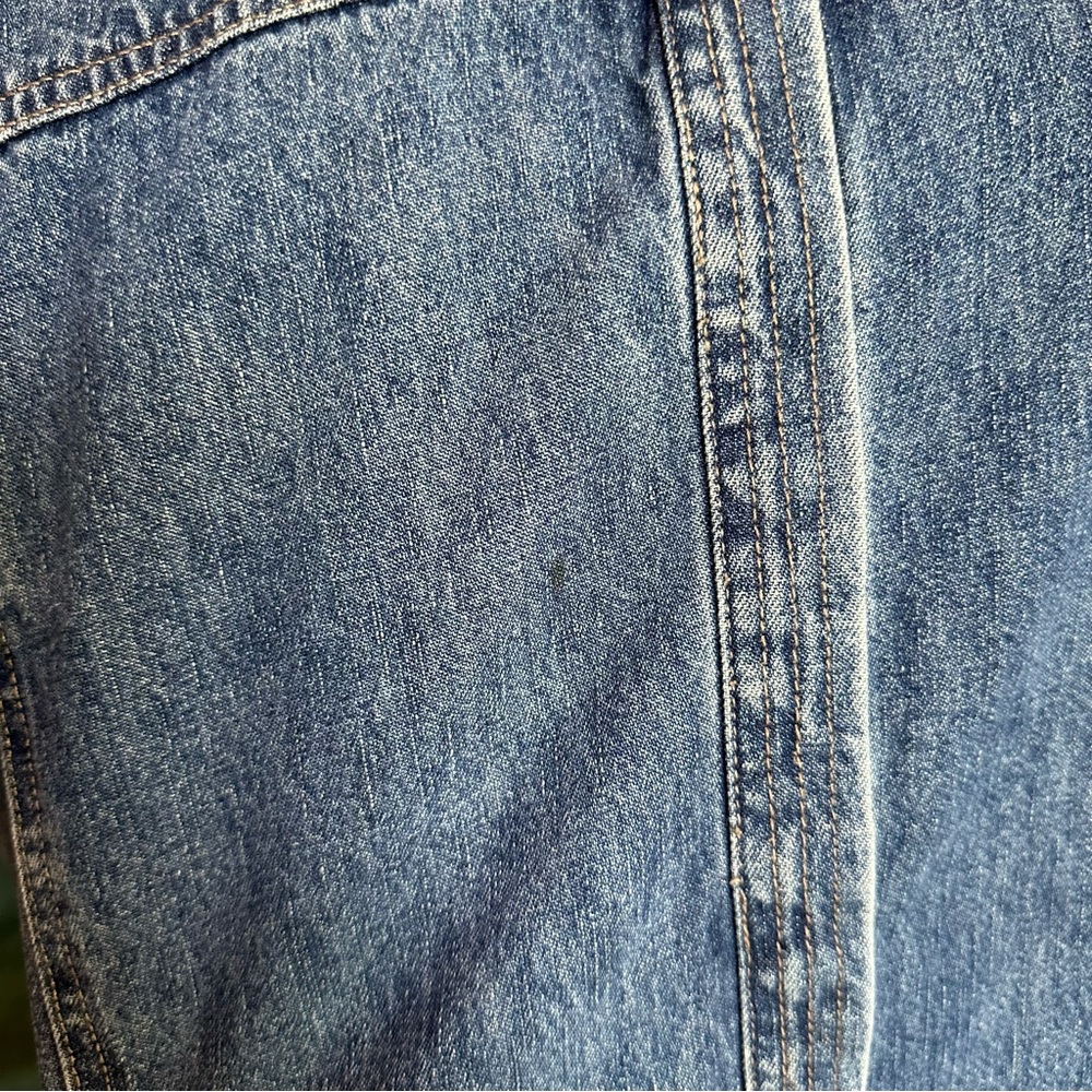 Boho Patchwork Hippie Chic Retro Jean Denim Jacke… - image 5